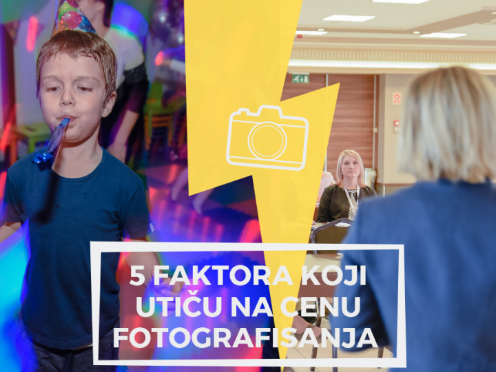 Fotografisanje događaja i 5 stvari koje određuju cenu